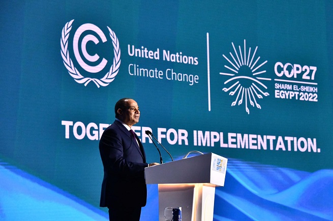 الرسائل المصرية إلى العالم خلال مؤتمر المناخ COP27