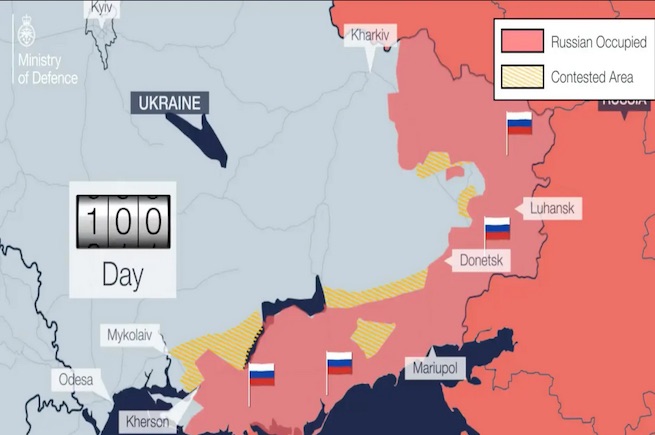 ما بعد مائة يوم من الحرب الروسية الأوكرانية